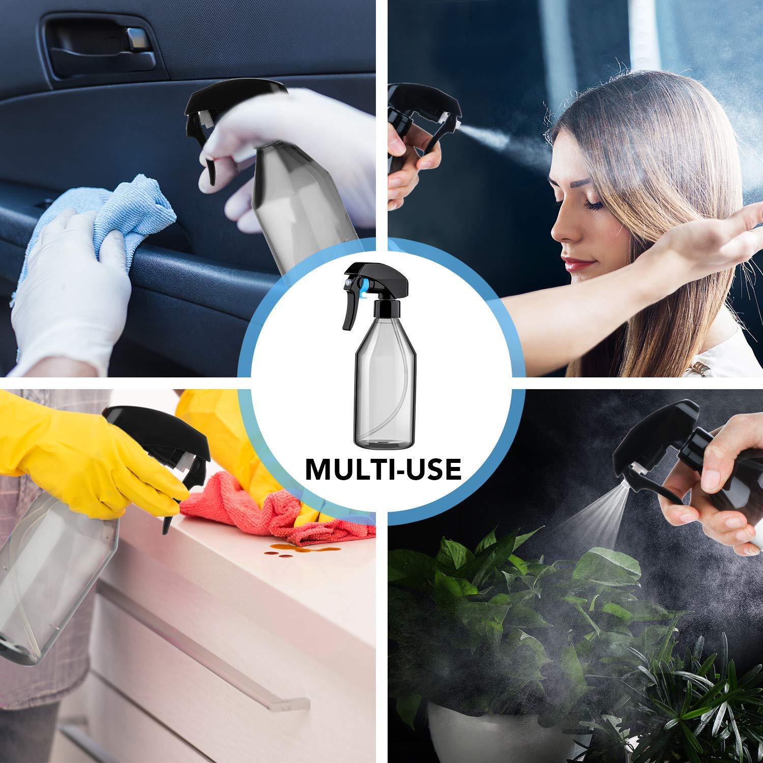 Paquet de 3 flacons pulvérisat - Misting Bottle Fine avis et prix
